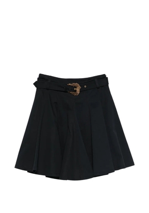 Versace Jeans Couture belted pleated skirt - Black