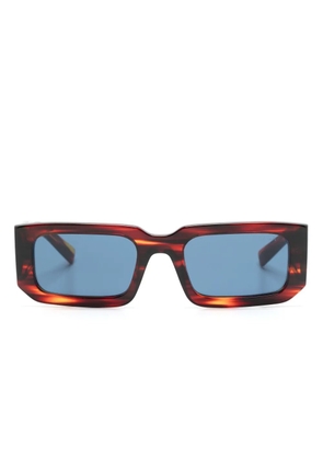Prada Eyewear rectangle-frame sunglasses - Brown