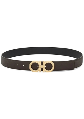 Ferragamo reversible Gancini belt - Brown