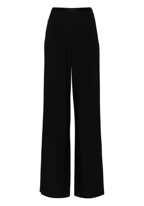 Taller Marmo high-waisted crepe palazzo pants - Black
