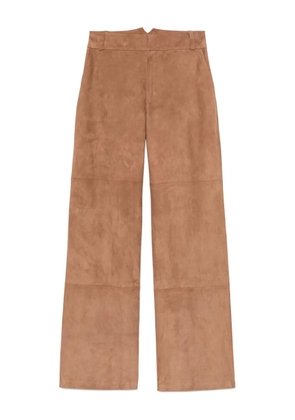 Desa 1972 suede trousers - Brown