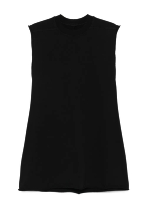 Rick Owens round-neck sleeveless vest - Black