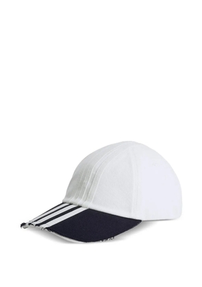 Y-3 3-stripes baseball cap - White