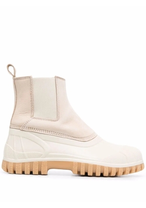 Diemme leather-panel chunky boots - Neutrals
