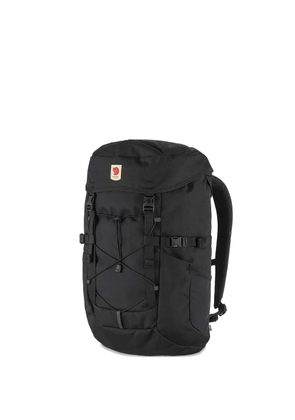 Fjällräven logo-patch backpack - Black