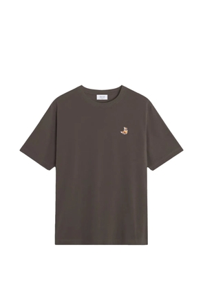 Maison Kitsuné embroidered T-shirt - Grey