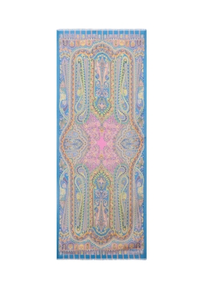 ETRO cashmere scarf - Blue