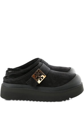Tory Burch Mellow buckle platform mules - Black