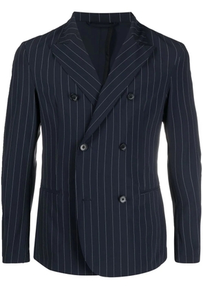 Hydrogen pinstripe double-breasted blazer - Blue