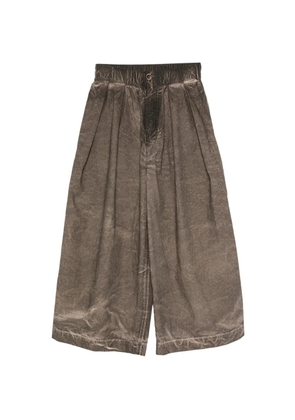 Uma Wang Poetic pleated trousers - Grey