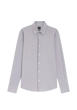 BOSS Roan patterned shirt - Grey