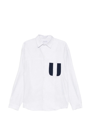 Kiko Kostadinov Veca panelled shirt - White