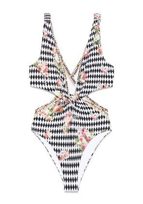 Camilla Rococo Glow Twist swimsuit - Black