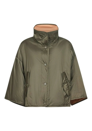 Weekend Max Mara Ronco snap-buttoned reversible jacket - Green