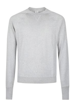 Eleventy raglan crew-neck sweater - Grey