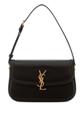 Saint Laurent small Solferino logo shoulder bag - Brown