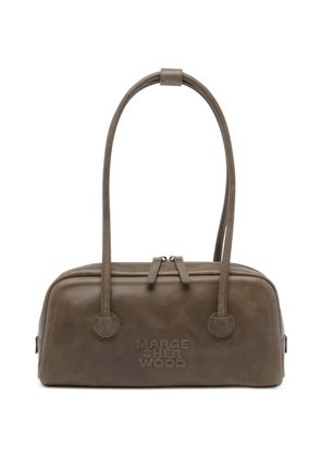 Marge Sherwood logo-embossed shoulder bag - Brown