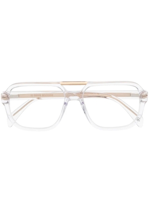 Eyewear by David Beckham pilot-frame glasses - Neutrals