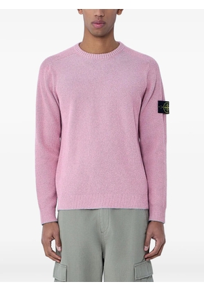 Stone Island ribbed fine-knit sweater - Pink