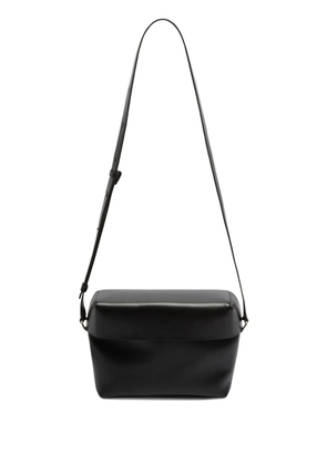 Jil Sander leather shoulder bag - Black