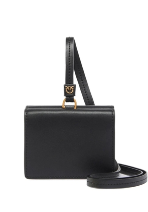PINKO wrist-strap tri-fold wallet - Black