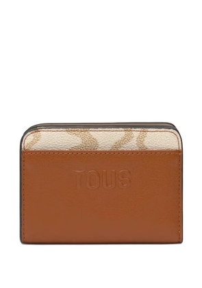TOUS logo-embossed wallet - Brown