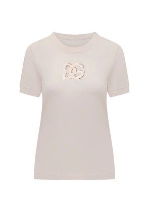 Dolce & Gabbana embellished T-shirt - Pink
