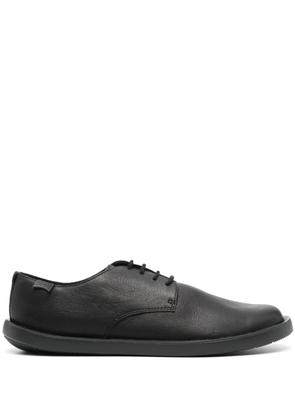 Camper Wagon leather derby shoes - Black
