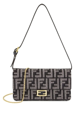 FENDI Baguette chain strap wallet - Black