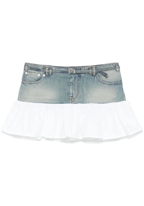 Gimaguas panelled mini skirt - Blue