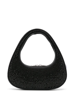 Coperni crystal-embellished Swipe bag - Black