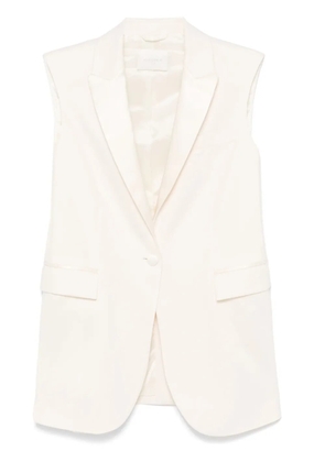 Circolo 1901 jersey waistcoat - White