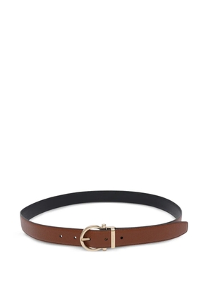 Ferragamo Gancini reversible belt - Brown