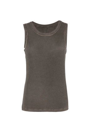 Uma Wang ribbed top - Brown