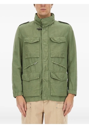 Fay multi-pocket cotton jackets - Green