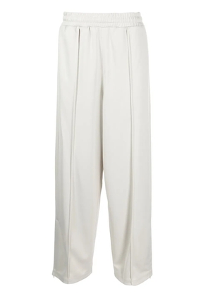 FIVE CM elasticated-waist straight-leg trousers - Neutrals