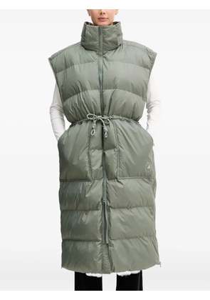 adidas by Stella McCartney hooded drawstring coat - Green