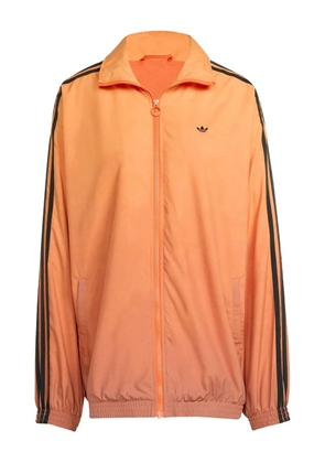 adidas three-stripe ombre jacket - Orange