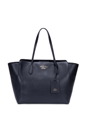 Gucci Pre-Owned Swing Shopper calf leather tote bag - Black
