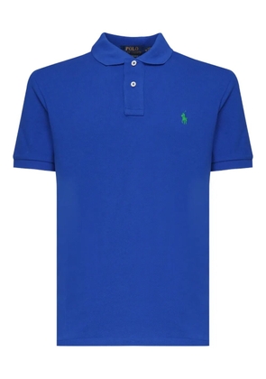 Polo Ralph Lauren embroidered-logo polo shirt - Blue