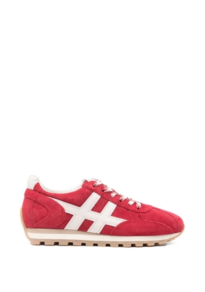 Hogan 86er side stripe trainers - Red