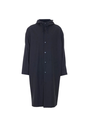 A.P.C. buttons logo parka - Blue