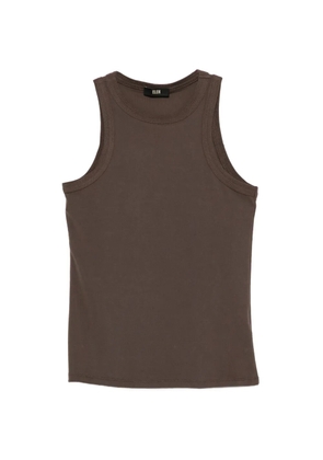 Eleh ribbed tank top - Brown