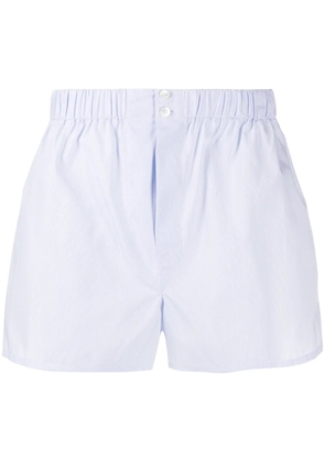 Brioni striped relaxed-fit boxers - Blue