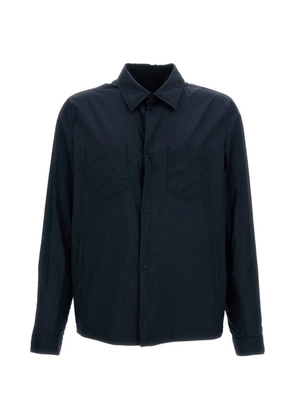 Herno long-sleeve chest-pocket shirt - Blue