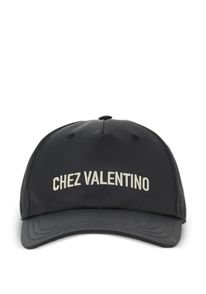 Valentino Garavani Chez Valentino logo baseball cap - Black