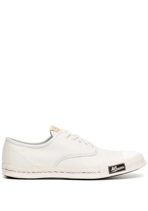 visvim low-top cotton sneakers - White