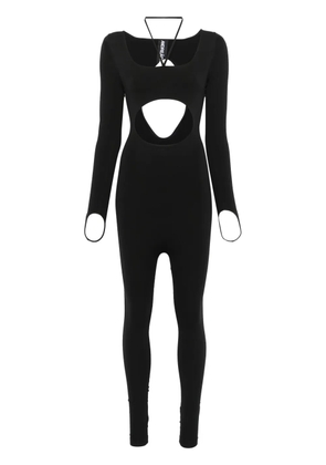 ANDREĀDAMO sculpting jersey jumpsuit - Black
