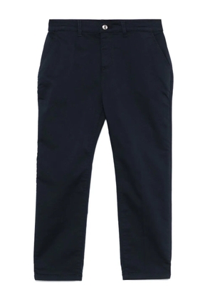 LIU JO logo-patch trousers - Blue