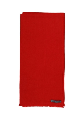 Denis Colomb Kasumi fringed scarf - Red